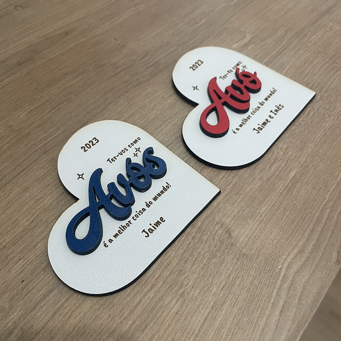 Coração Avós / Avó / Avô 5