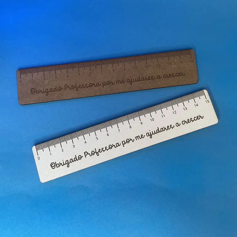 Régua Personalizada 15cm 1