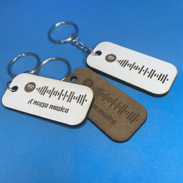 Porta-Chaves Spotify MDF/Acrílico 3