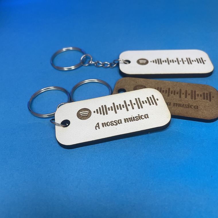 Porta-Chaves Spotify MDF/Acrílico 2