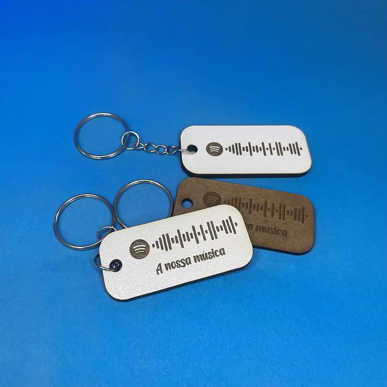 Porta-Chaves Spotify MDF/Acrílico 1