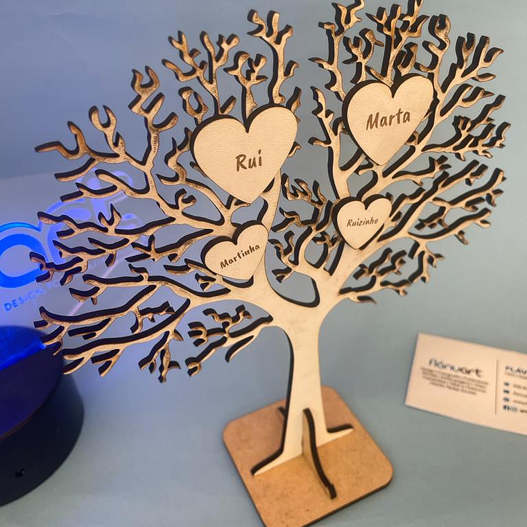 Árvore Simples da Família 2