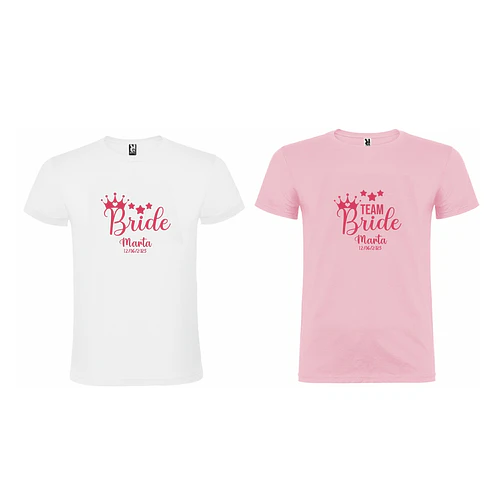 Packs T-shirts - Despedida de Solteira | Casamento 3
