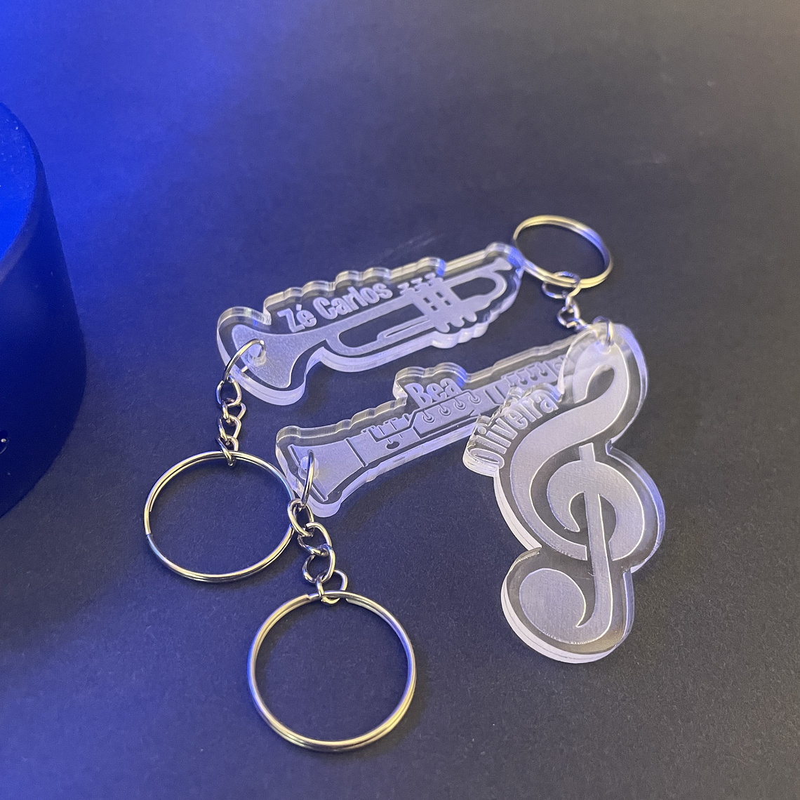 Porta chaves - Instrumentos musicais 3