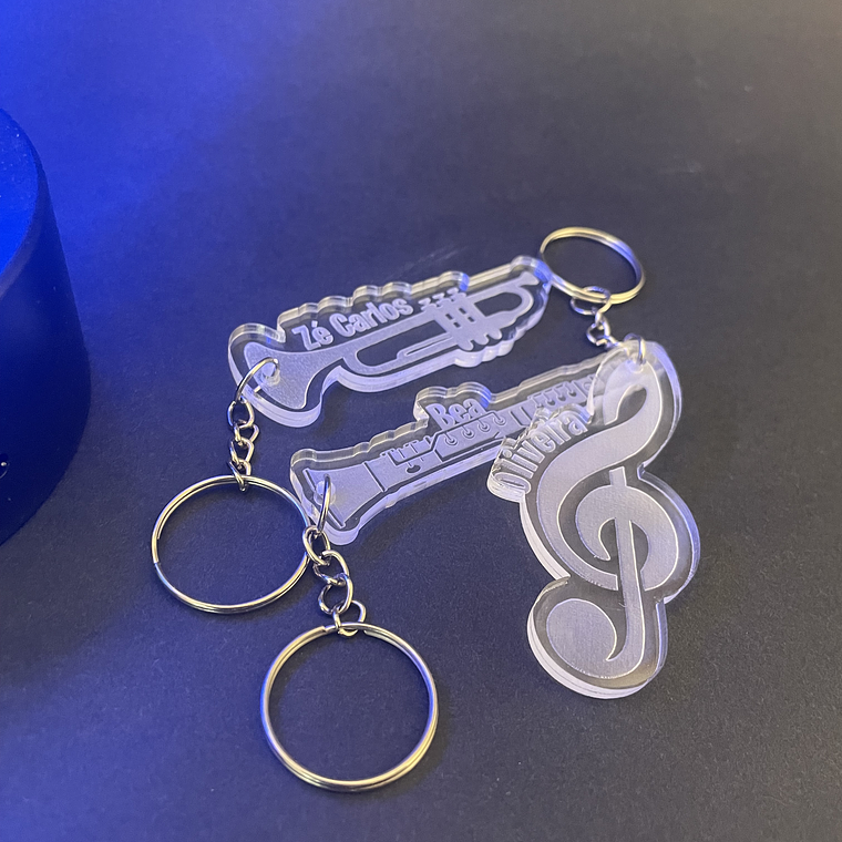 Porta chaves - Instrumentos musicais 3