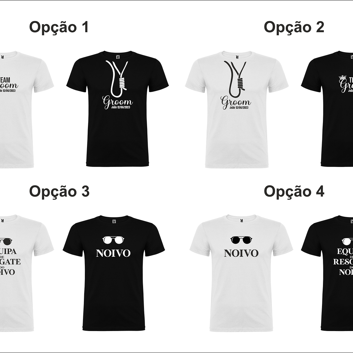 Packs T-shirts - Despedida de Solteiro 2