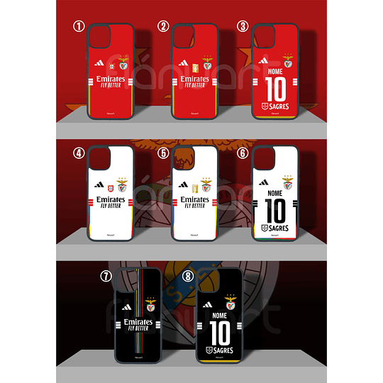 Capas de Telemóvel Benfica Personalizadas