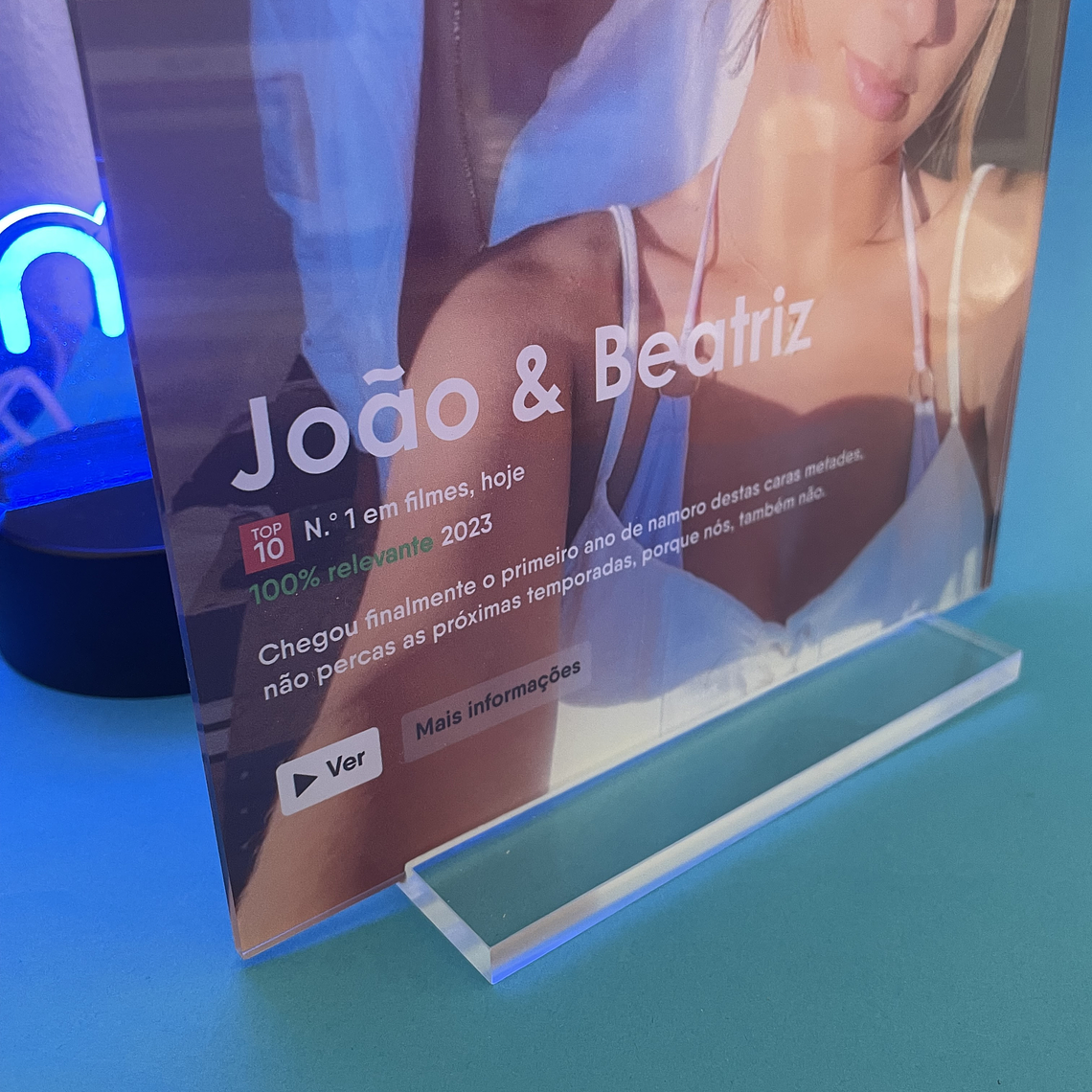 Placa de Acrílico Netflix 10