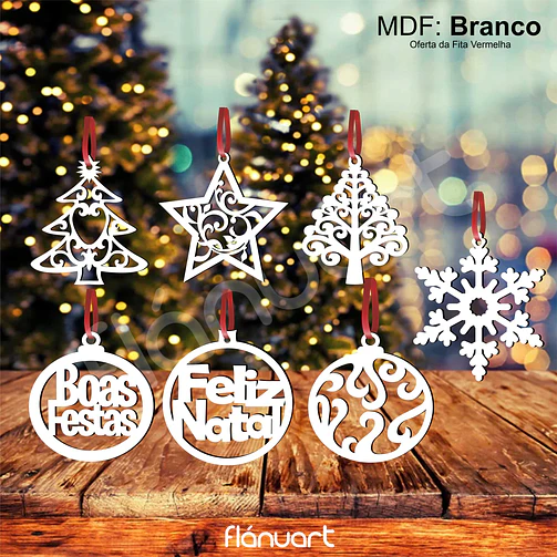 Pack 7 Bolas de Natal | Elementos Natalícios 1