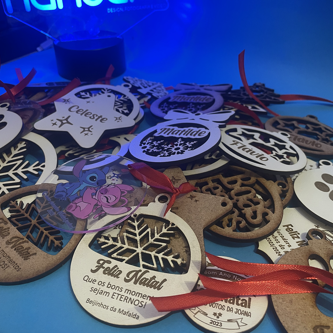 Pack 6 Bolas de Natal |  Desejos 3