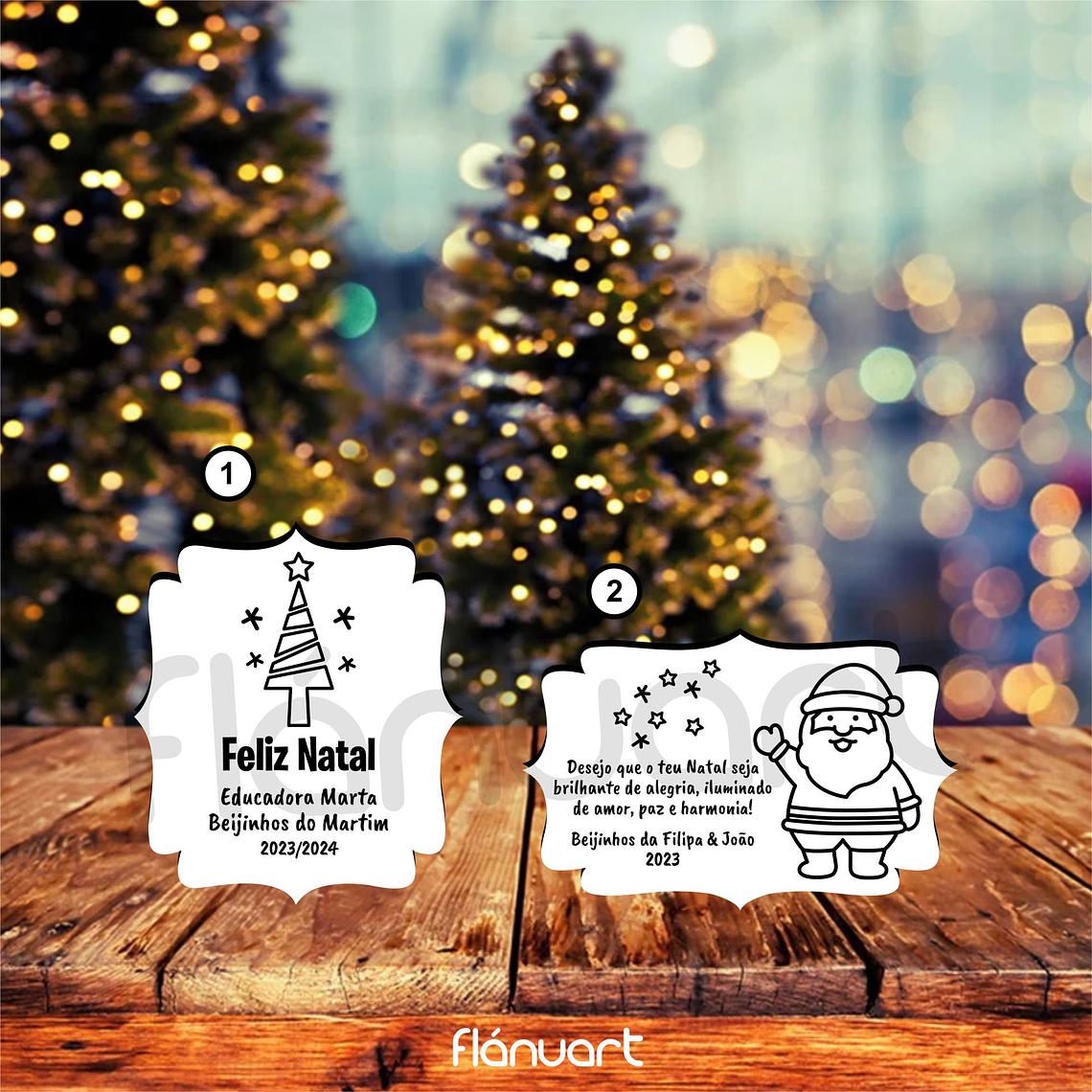 Lembrança de Natal Personalizada 1