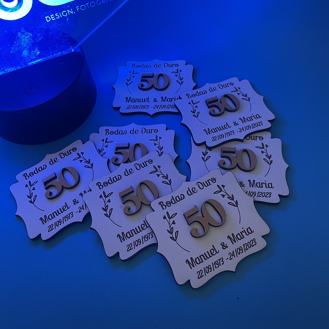 Lembrança de Casamento / Bodas de Prata / Bodas de Ouro 4