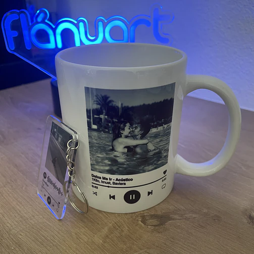 Conjunto Caneca + Porta-Chaves Spotify 3