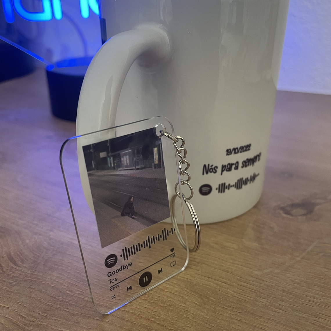Conjunto Caneca + Porta-Chaves Spotify 4