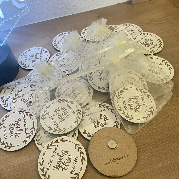 Lembrança de Casamento Redondo 3