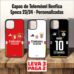 Capas de Telemóvel Benfica Personalizadas