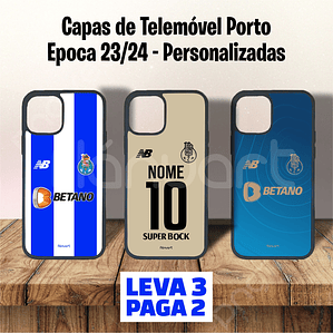Capas de Telemóvel F.C.Porto Personalizadas