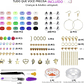 Pack Missangas para fazer pulseiras - Miniatura 2
