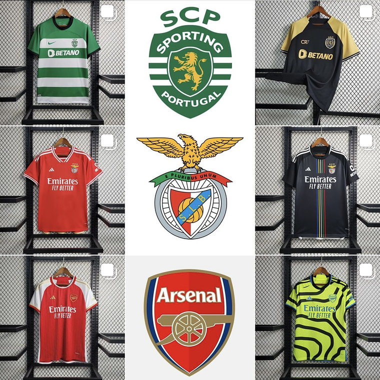 Camisolas Desportivas | Clubes e Seleções 4
