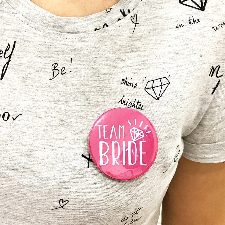 PACK Crachás TEAM BRIDE - Despedidas de Solteiro 2