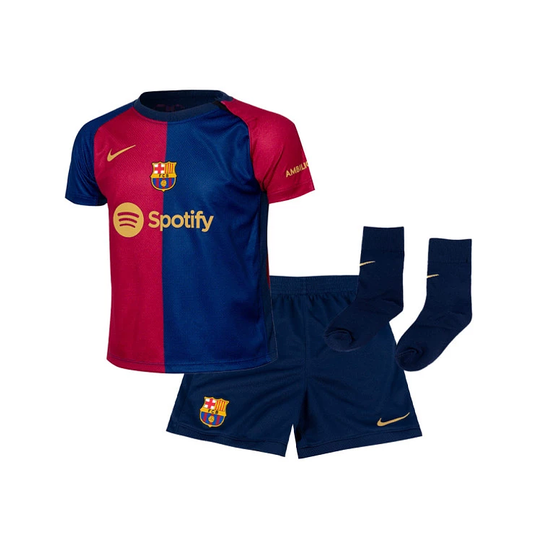 Kit Criança Principal Barcelona 24/25 1