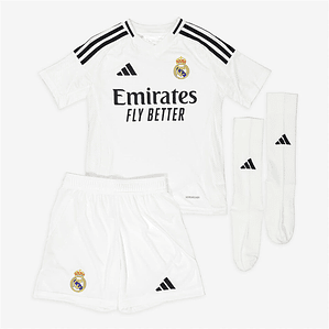 Kit Criança Principal Real Madrid 24/25