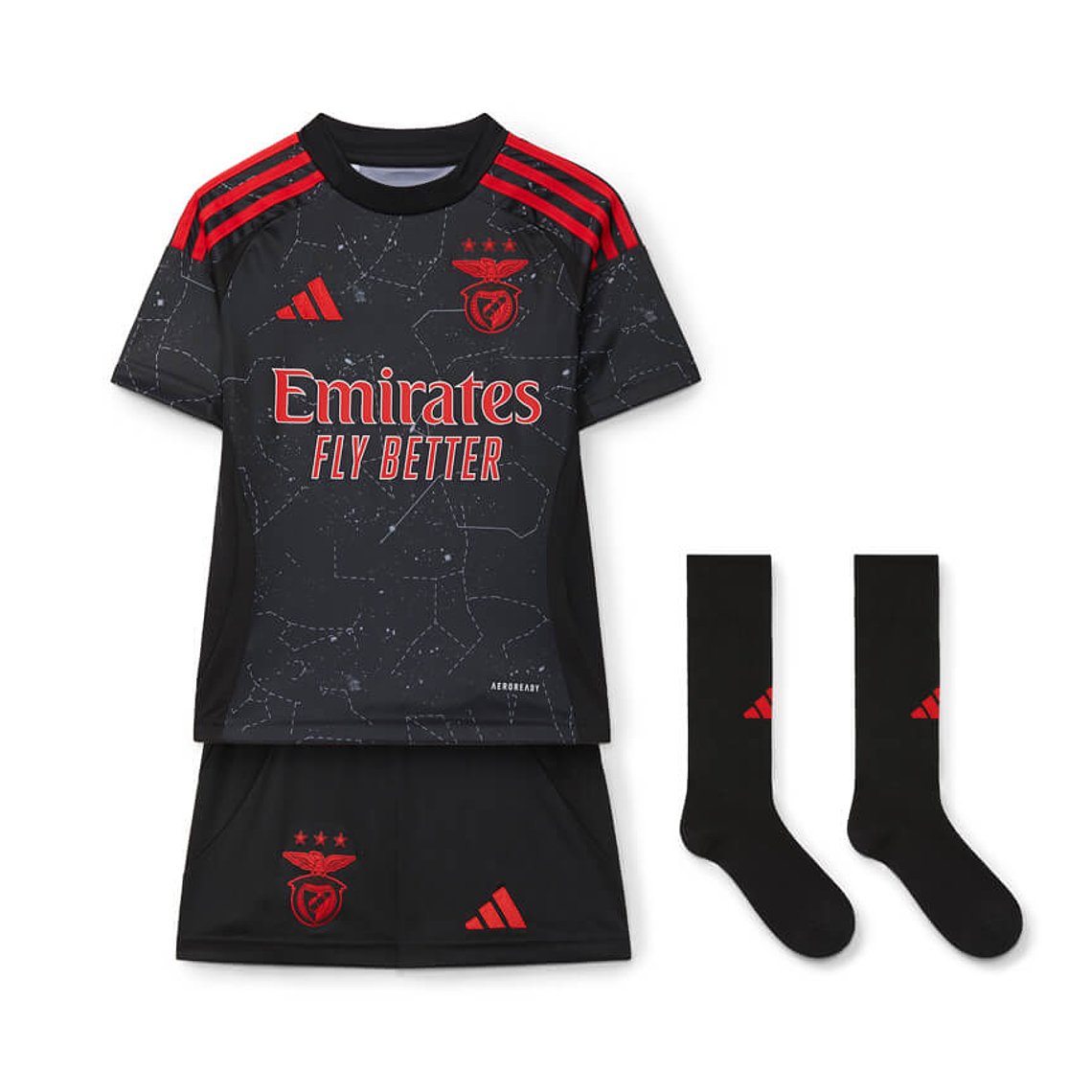 Kit Criança Alternativo Benfica 24/25 1