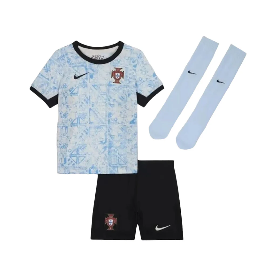 Kit Criança Portugal 2º Equip. 24/25 1
