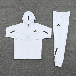 Conjunto Fato de Treino com capucho Adidas Z.N.E. - Branco