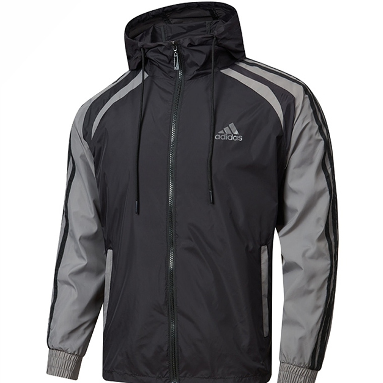 Casaco Adidas Cinza Escuro 1