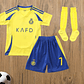 Kit Criança Principal 24/25 - Al Nassr - Miniatura 1