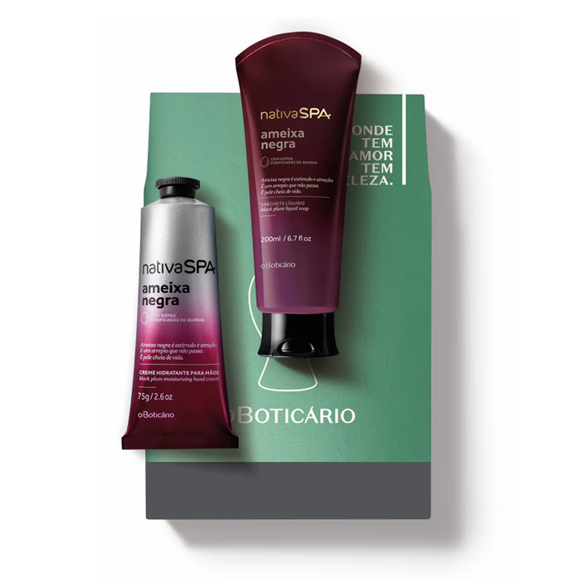 Kit de Cuidado Mãos Nativa SPA Ameixa Negra 1
