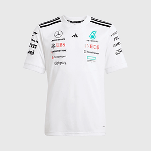 Mercedes-AMG F1 2025 Team T-shirt Branca