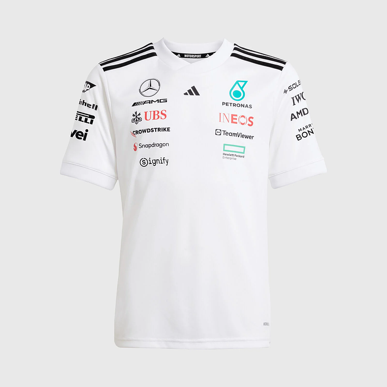 Mercedes-AMG F1 2025 Team T-shirt Branca 1