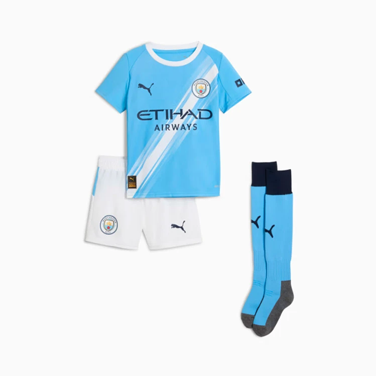 Kit Criança Principal Manchester City 25/26 1