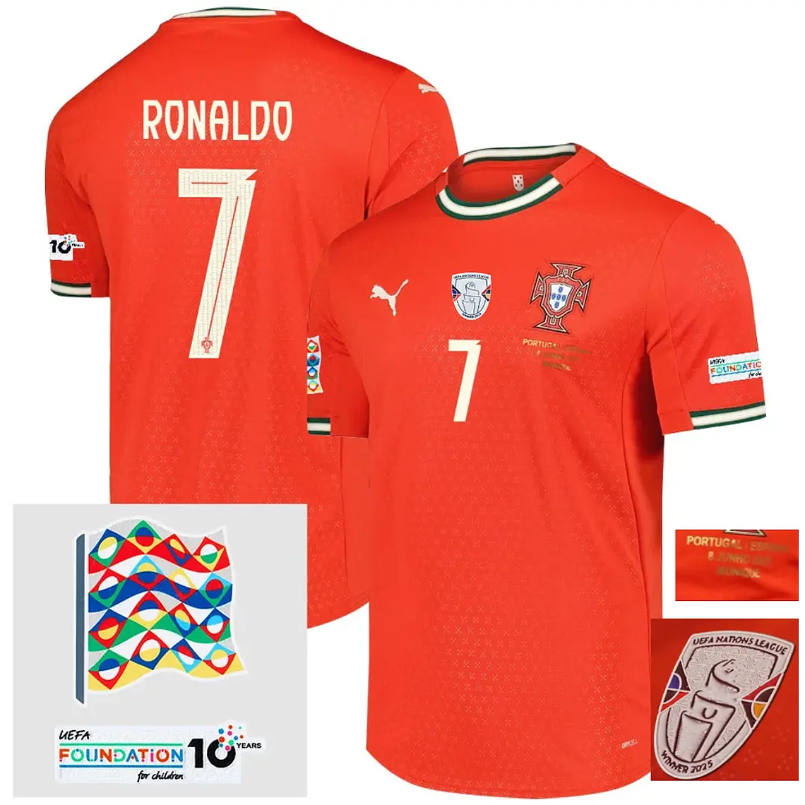 Camisola Portugal Final Liga das Nações 2025 1
