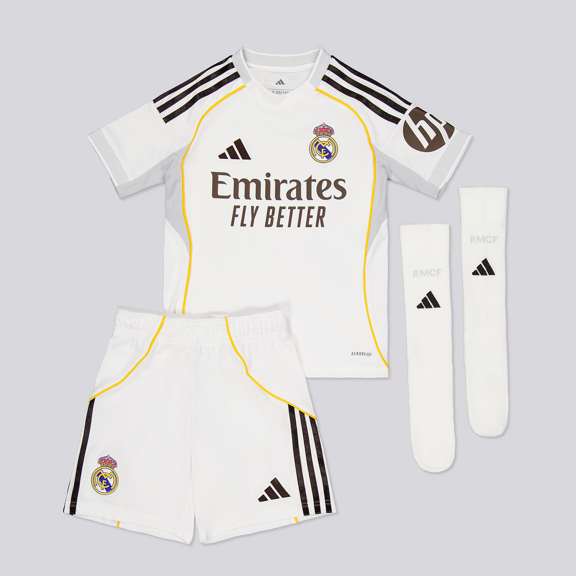 Kit Criança Principal Real Madrid 25/26 1