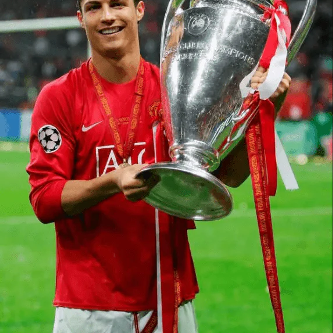 Camisola Retro - Manchester United Principal 07/08  - Manga Comprida 2