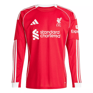 Camisola Liverpool FC Principal 25/26 - Manga Comprida