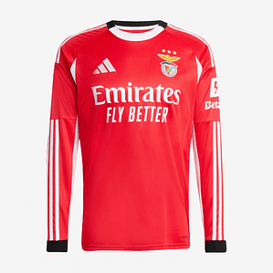 Camisola Principal Benfica 25/26 - Manga Comprida