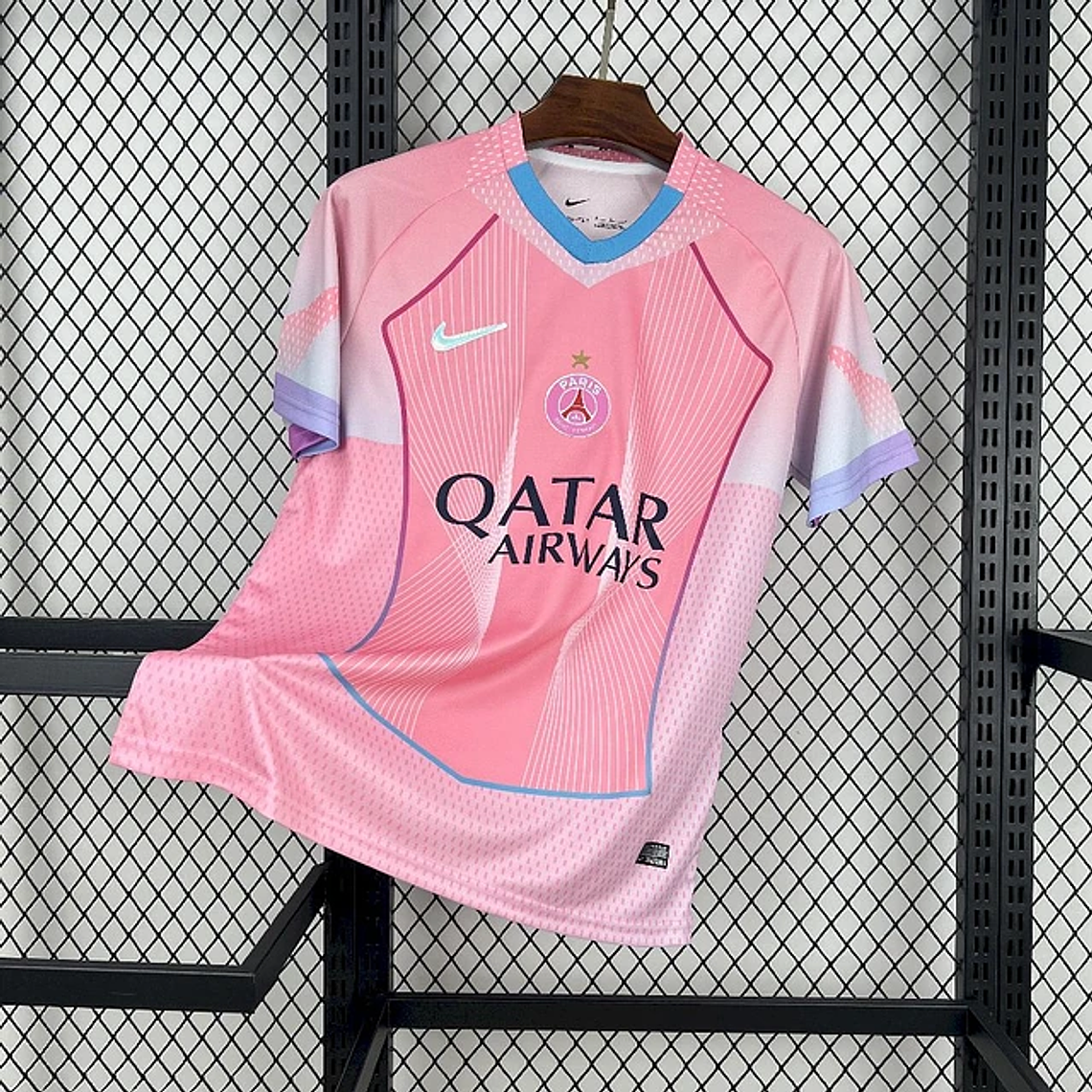 Camisola Rosa Paris Saint-Germain 25/26 1