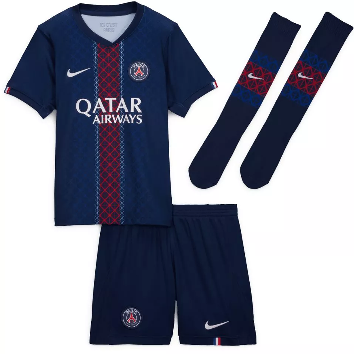 Kit Criança PSG Primeiro Equipamento 25/26 1