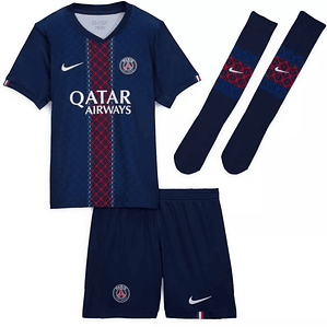 Kit Criança PSG Primeiro Equipamento 25/26