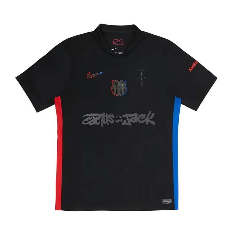 Camisola Barcelona Alternativa X Travis Scott 24/25 1