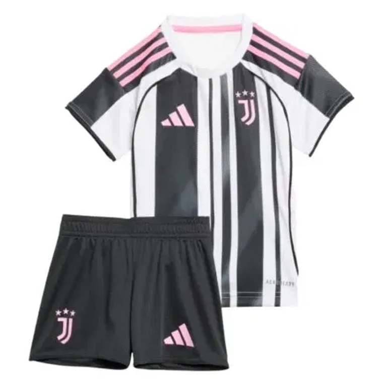 Kit Criança Juventus Equipamento Principal 25/26  1