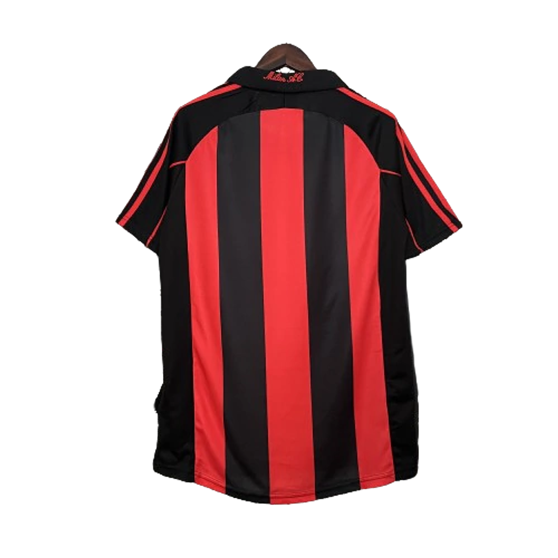 Camisa Milan Retro 2001/02 I Rubro Negra Adidas 2
