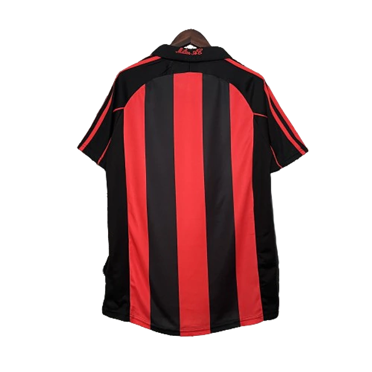 Camisa Milan Retro 2001/02 I Rubro Negra Adidas 2
