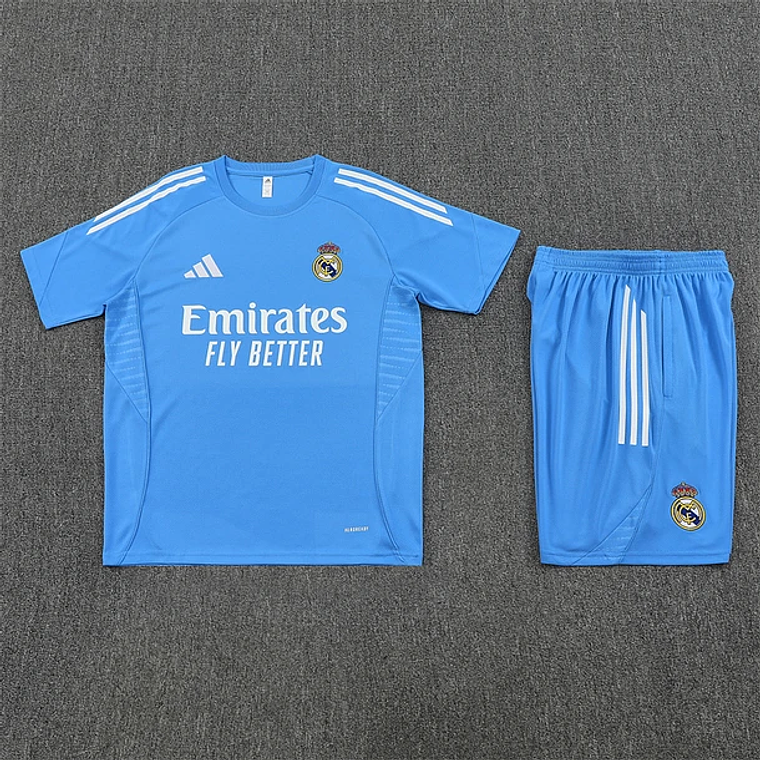 Kit de Treino Real Madrid 2025/26 - Azul 2