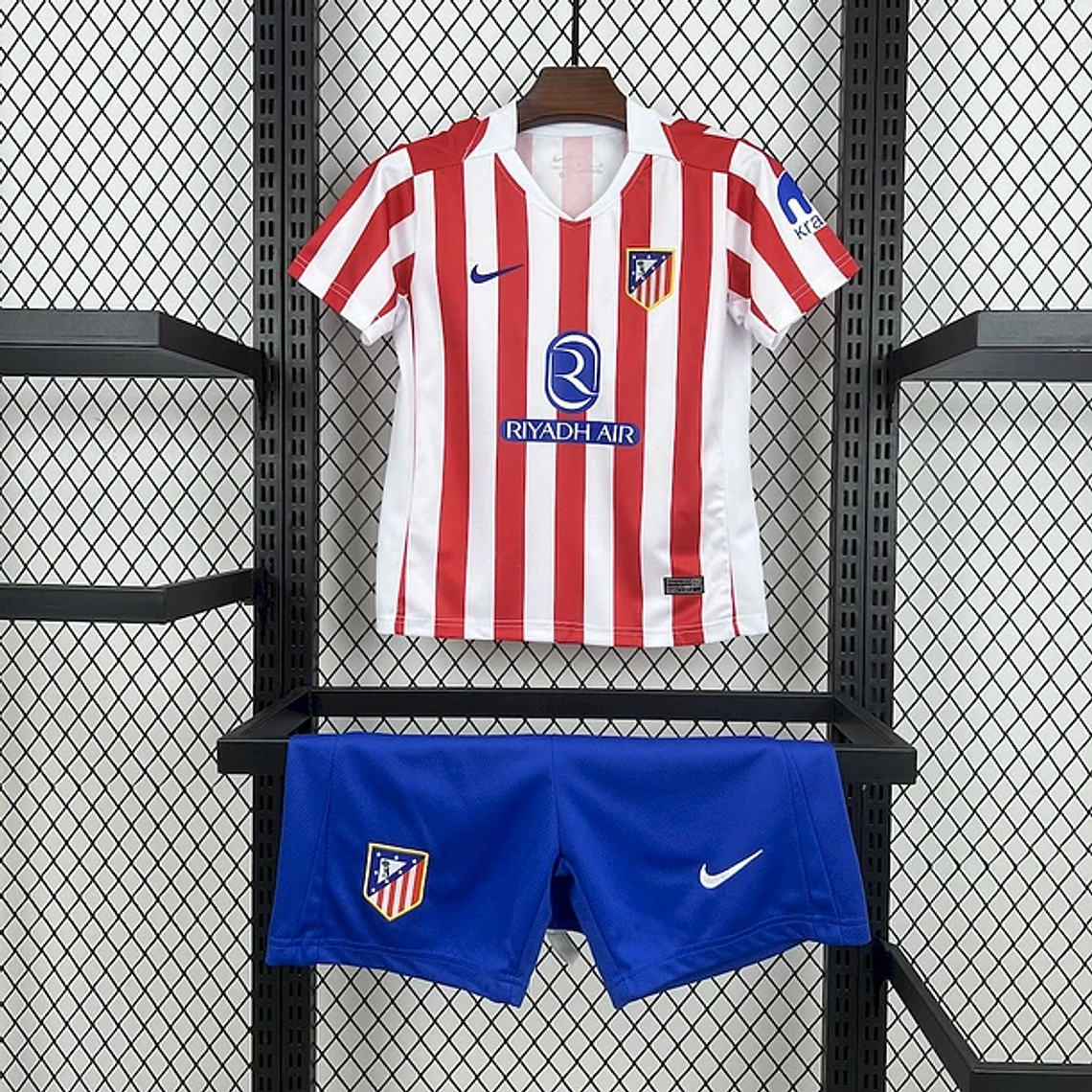 Kit Criança Atlético de Madrid Principal 2025/26 2