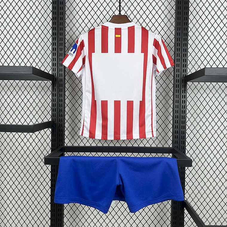 Kit Criança Atlético de Madrid Principal 2025/26 3